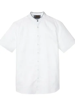 Homme bonprix Chemises|Chemise manches courtes 100% lin