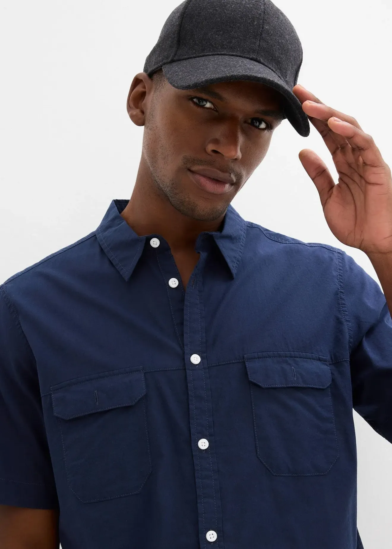 bonprix Chemise manches courtes 100% coton|Homme Chemises