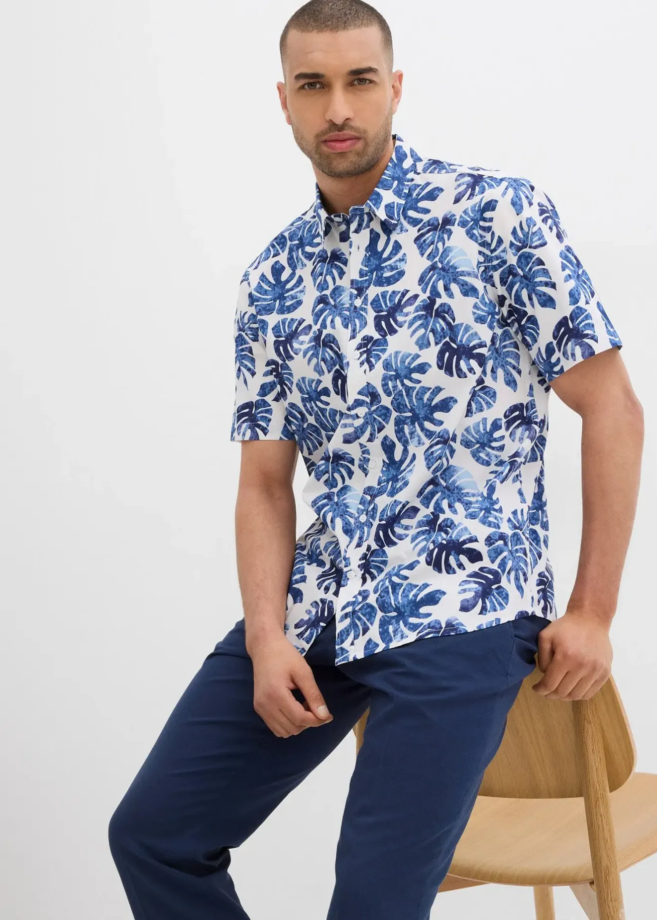 bonprix Chemise manches courtes 100% coton|Homme Chemises