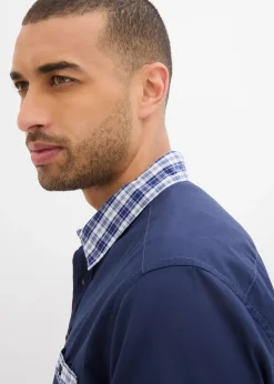 bonprix Chemise manches courtes 100% coton|Homme Chemises