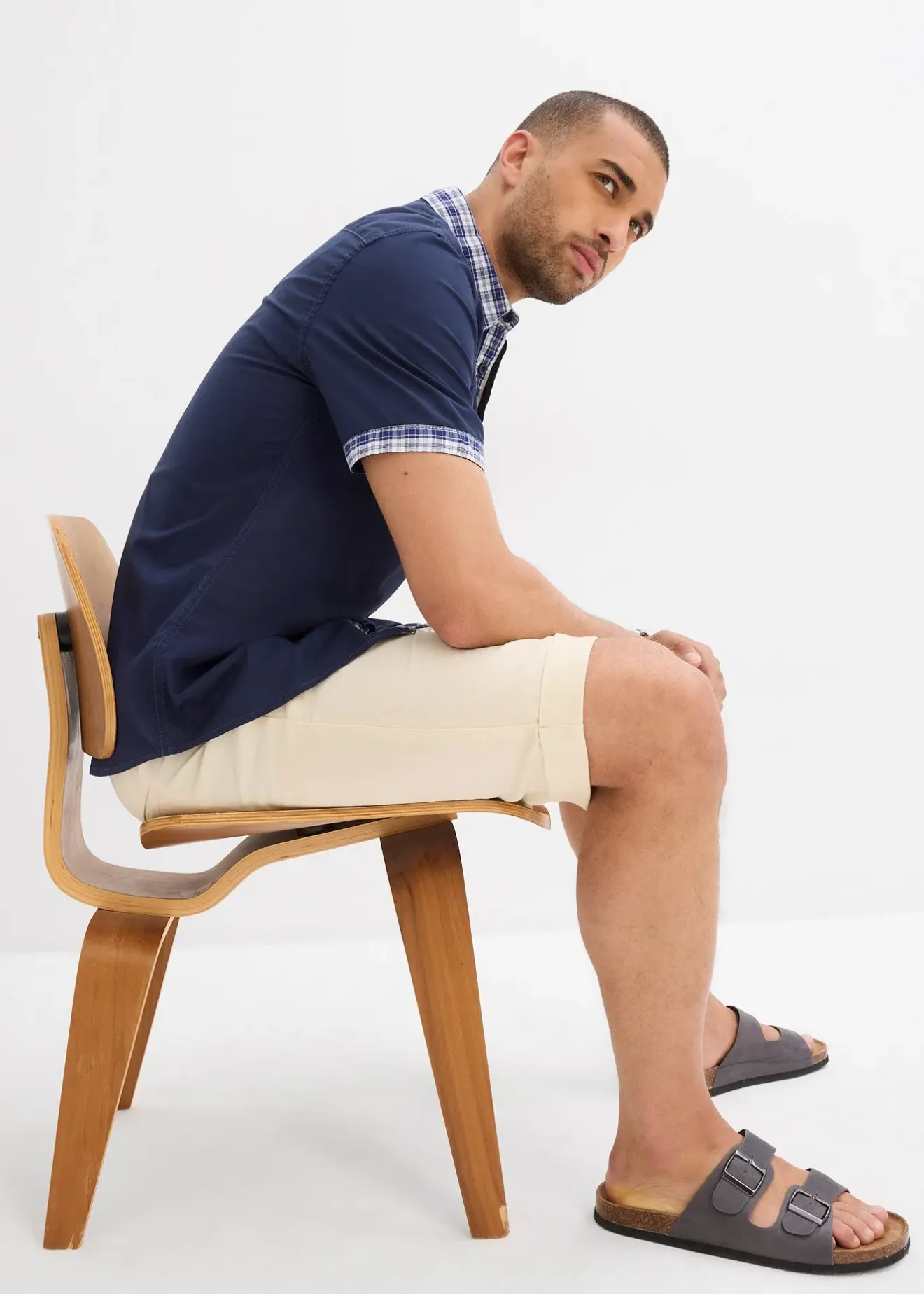 bonprix Chemise manches courtes 100% coton|Homme Chemises