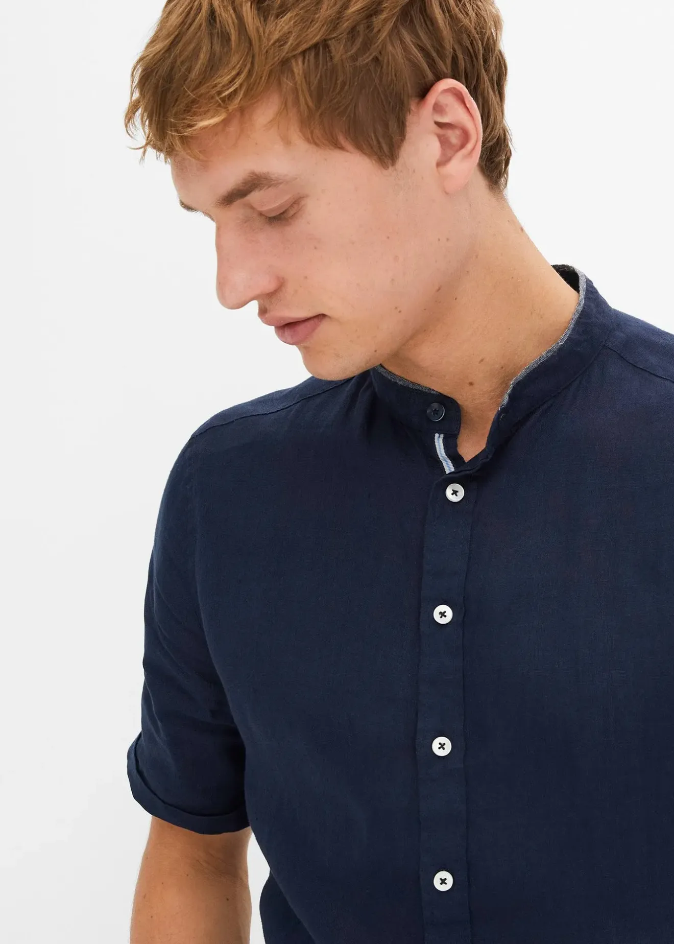bonprix Chemise manches courtes 100% lin|Homme Chemises