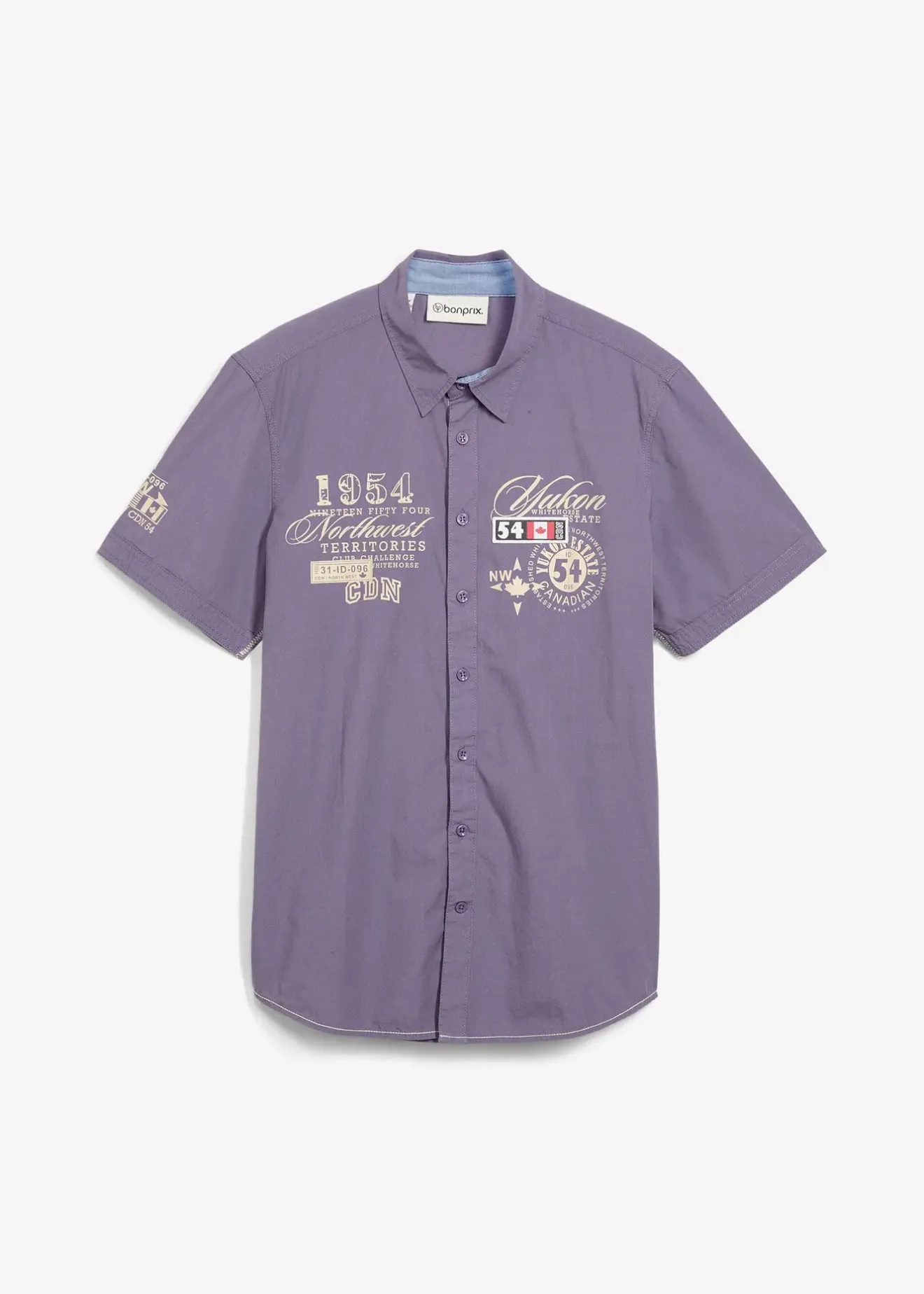 bonprix Chemise manches courtes à imprimé|Homme Chemises