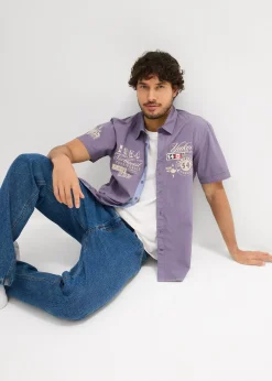 bonprix Chemise manches courtes à imprimé|Homme Chemises
