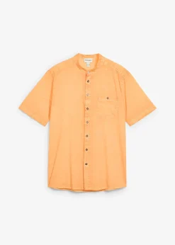 bonprix Chemise manches courtes aspect délavé|Homme Chemises