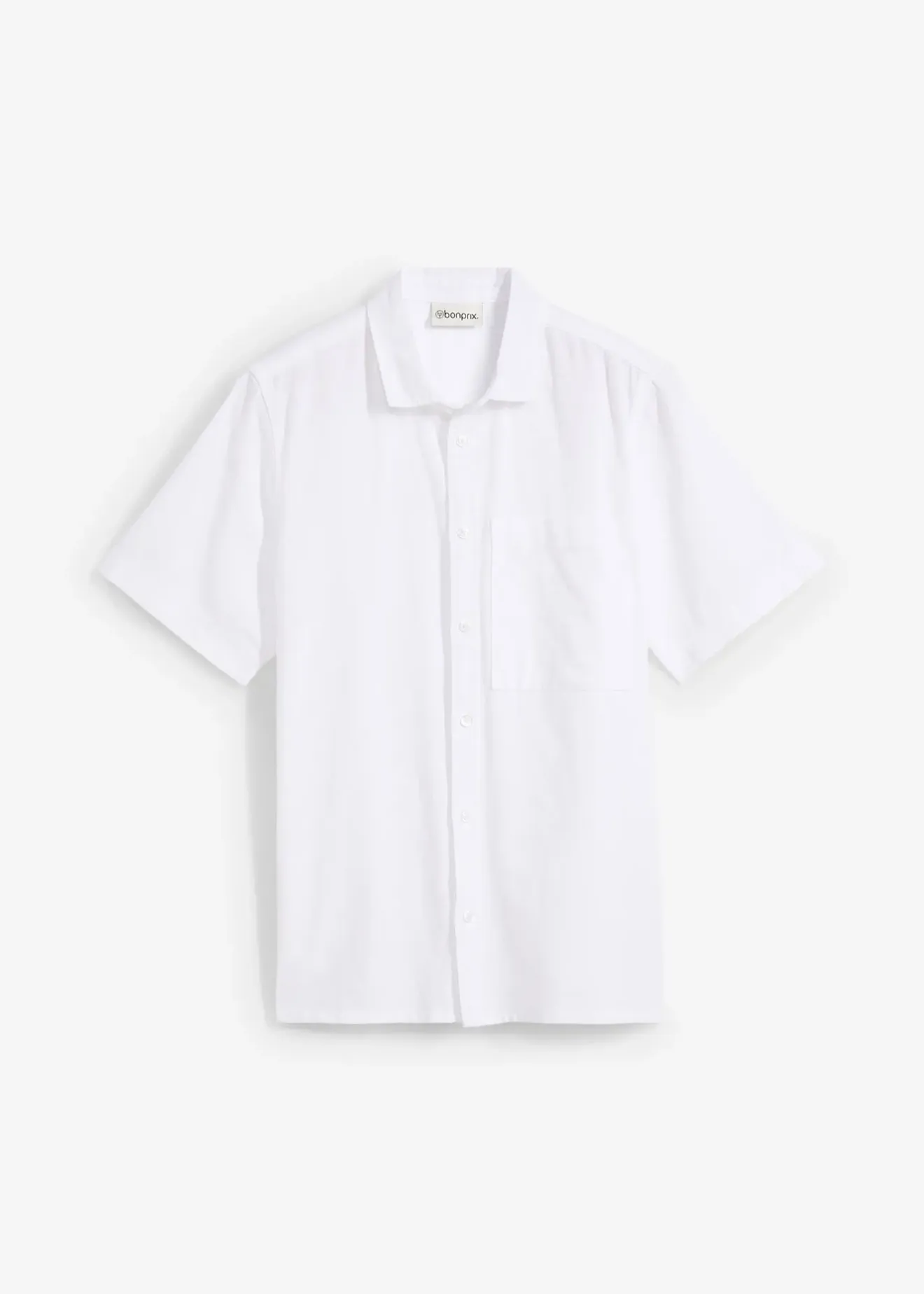 bonprix Chemise manches courtes en lin mélangé léger|Enfant Garçons 9-16 Ans·Costumes & Chemises