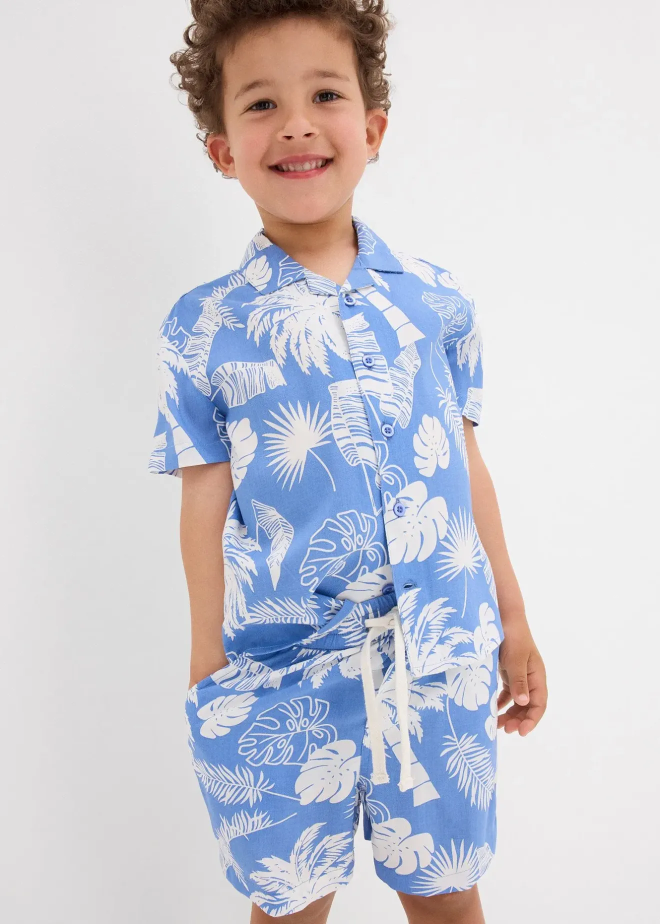 Enfant bonprix Vêtements Enfant|Garçons 2-8 Ans·Costumes & Chemises|Chemise manches courtes en viscose douce