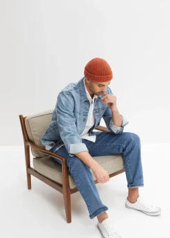 Homme bonprix Chemises|Chemise manches courtes extensible, slim