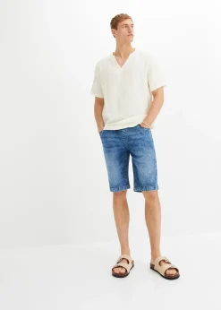 bonprix Chemise manches courtes en gaze de coton|Homme Chemises