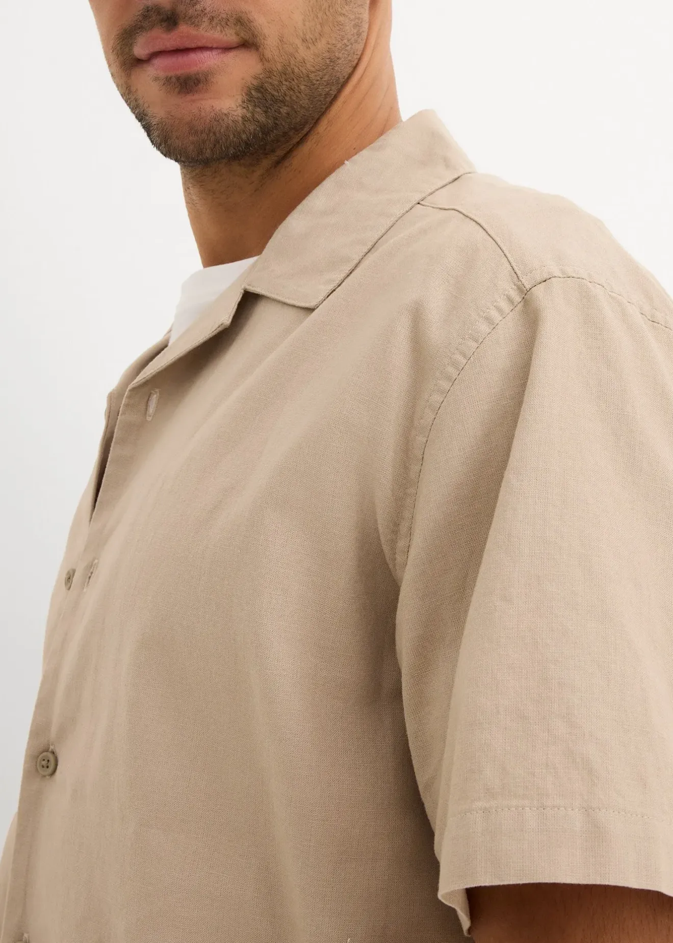 bonprix Chemise manches courtes légère, ample|Homme Chemises