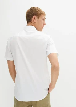 bonprix Chemise manches courtes, Slim Fit|Homme Chemises