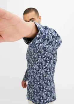bonprix Chemise manches longues à motif|Homme Chemises