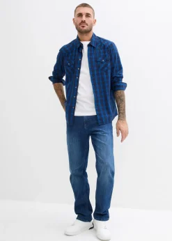 bonprix Chemise manches longues 100% coton|Homme Chemises
