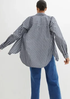 bonprix Chemise oversize 100% coton|Femme Chemisiers