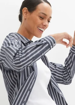 bonprix Chemise oversize 100% coton|Femme Chemisiers