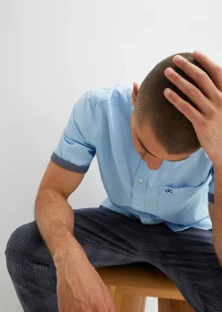 Homme bonprix Chemises|Chemise Oxford manches courtes, 100% coton