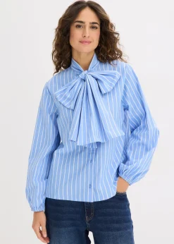bonprix Chemisier à col lavallière|Femme Chemisiers