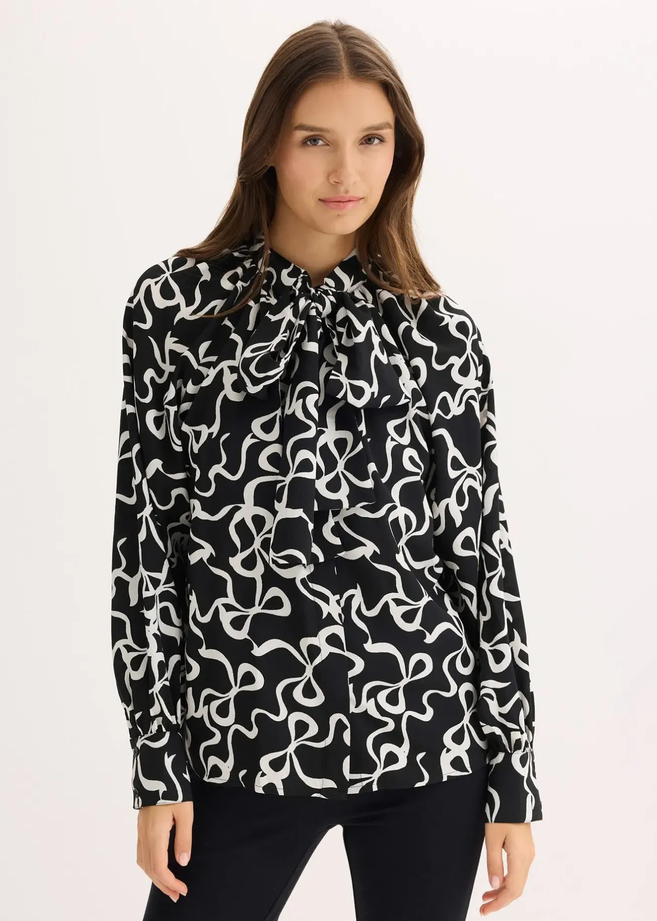 Femme bonprix Chemisiers|Chemisier à col lavallière