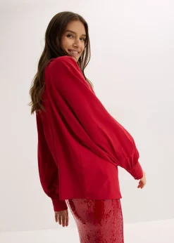 bonprix Chemisier à col lavallière|Femme Chemisiers