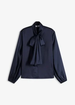 bonprix Chemisier à col lavallière|Femme Chemisiers