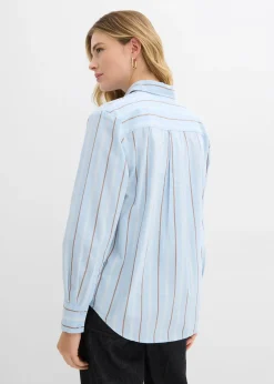 bonprix Chemisier 100% coton|Femme Chemisiers