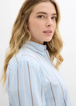 bonprix Chemisier 100% coton|Femme Chemisiers