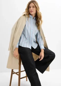 bonprix Chemisier 100% coton|Femme Chemisiers