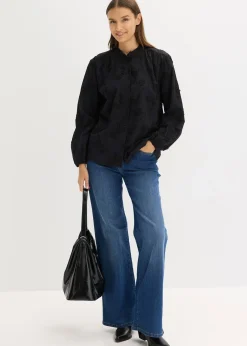 bonprix Chemisier 100% coton|Femme Chemisiers