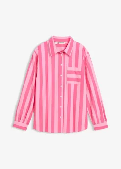 bonprix Chemisier 100% coton|Femme Chemisiers