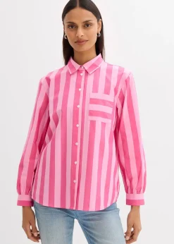 bonprix Chemisier 100% coton|Femme Chemisiers