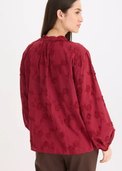 bonprix Chemisier 100% coton|Femme Chemisiers