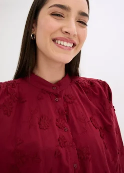 bonprix Chemisier 100% coton|Femme Chemisiers