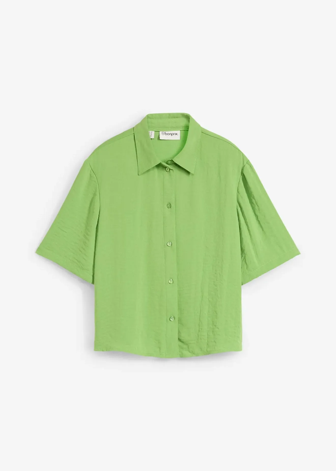 bonprix Chemisier boxy en crêpe léger|Femme Chemisiers