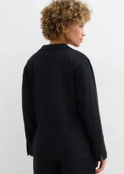 bonprix Chemisier cache-cœur en lin mélangé|Femme Deux Pièces & Ensembles|Chemisiers