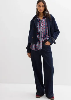 bonprix Chemisier doux et oversize en gaze de coton|Femme Chemisiers