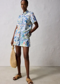 bonprix Chemisier en coton et soie|Femme Premium|Chemisiers