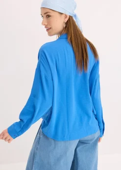 bonprix Chemisier en crêpe léger|Femme Chemisiers