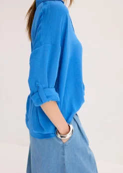 bonprix Chemisier en crêpe léger|Femme Chemisiers