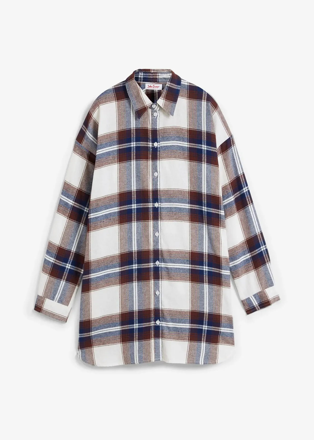 bonprix Chemisier en flanelle 100% coton|Femme Chemisiers