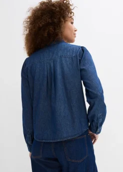 Femme bonprix Chemisiers|Chemisier en jean 100% coton