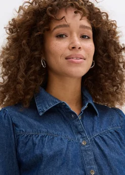 Femme bonprix Chemisiers|Chemisier en jean 100% coton