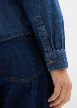 Femme bonprix Chemisiers|Chemisier en jean 100% coton