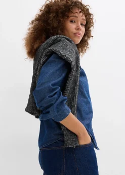 Femme bonprix Chemisiers|Chemisier en jean 100% coton