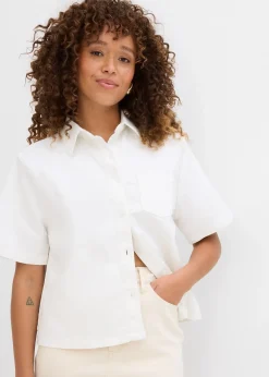 Femme bonprix Chemisiers|Chemisier en jean, oversize