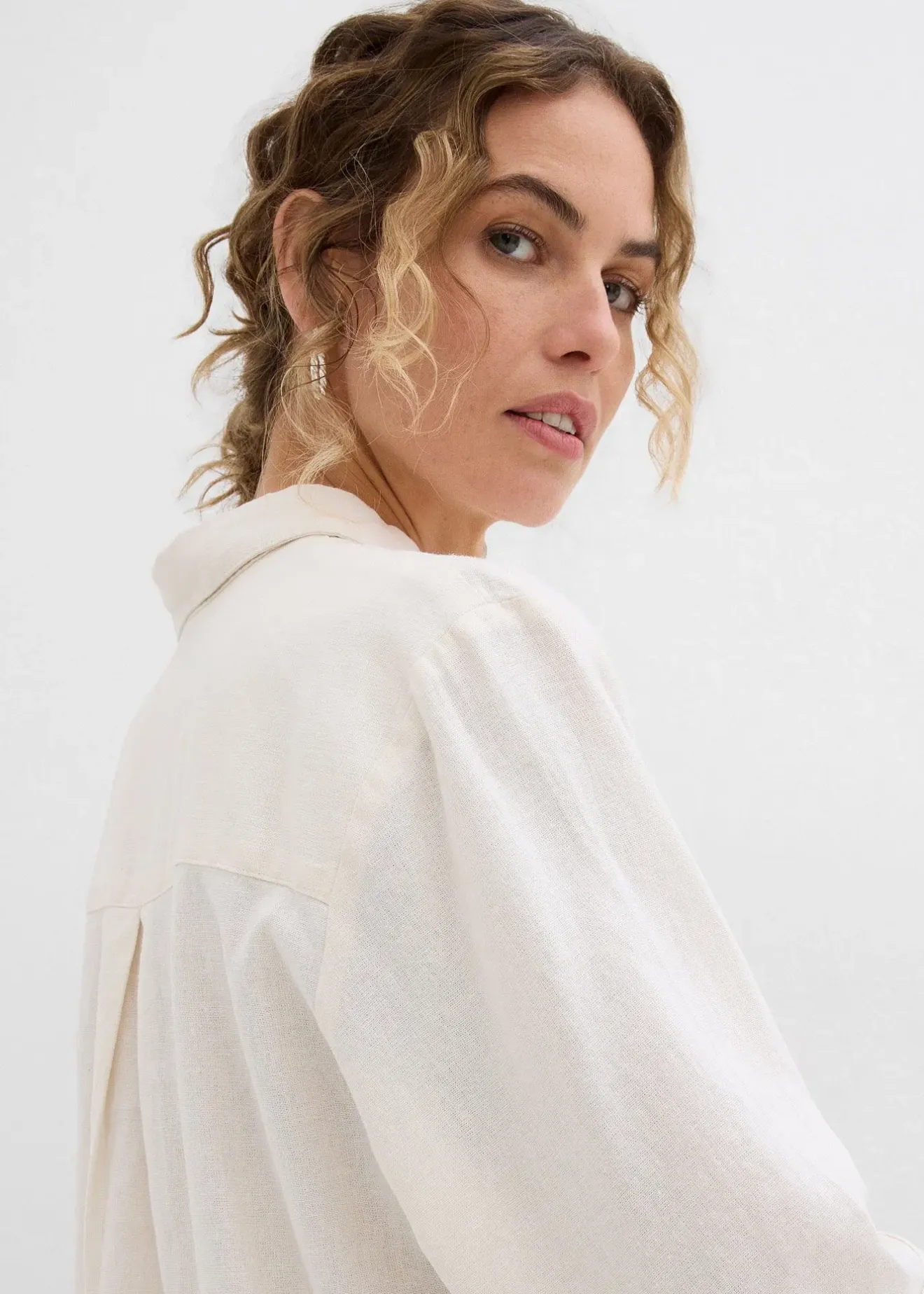 Femme bonprix Chemisiers|Chemisier en matière rafraîchissante