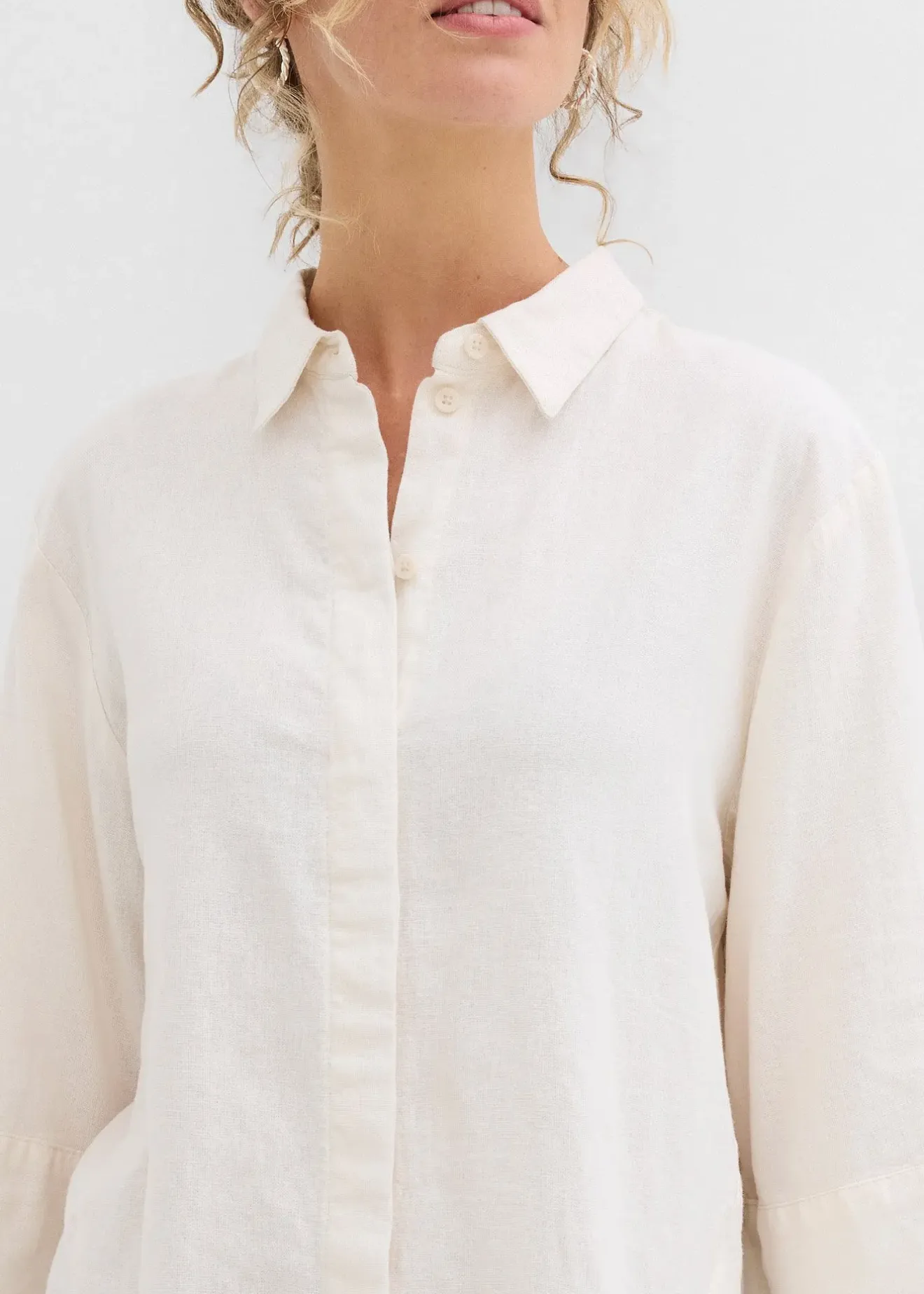 Femme bonprix Chemisiers|Chemisier en matière rafraîchissante