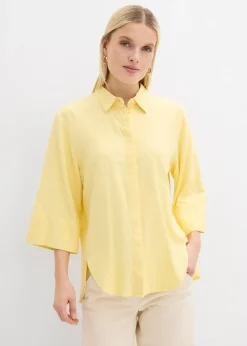 Femme bonprix Deux Pièces & Ensembles|Chemisiers|Chemisier en matière rafraîchissante