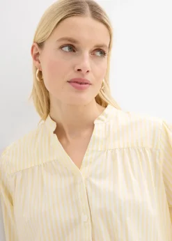 bonprix Chemisier en popeline solide|Femme Chemisiers