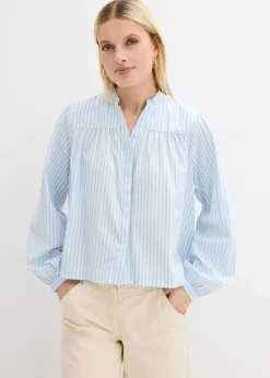 Femme bonprix Chemisiers|Chemisier en popeline solide