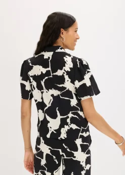 Femme bonprix Chemisiers|Chemisier en satin fluide